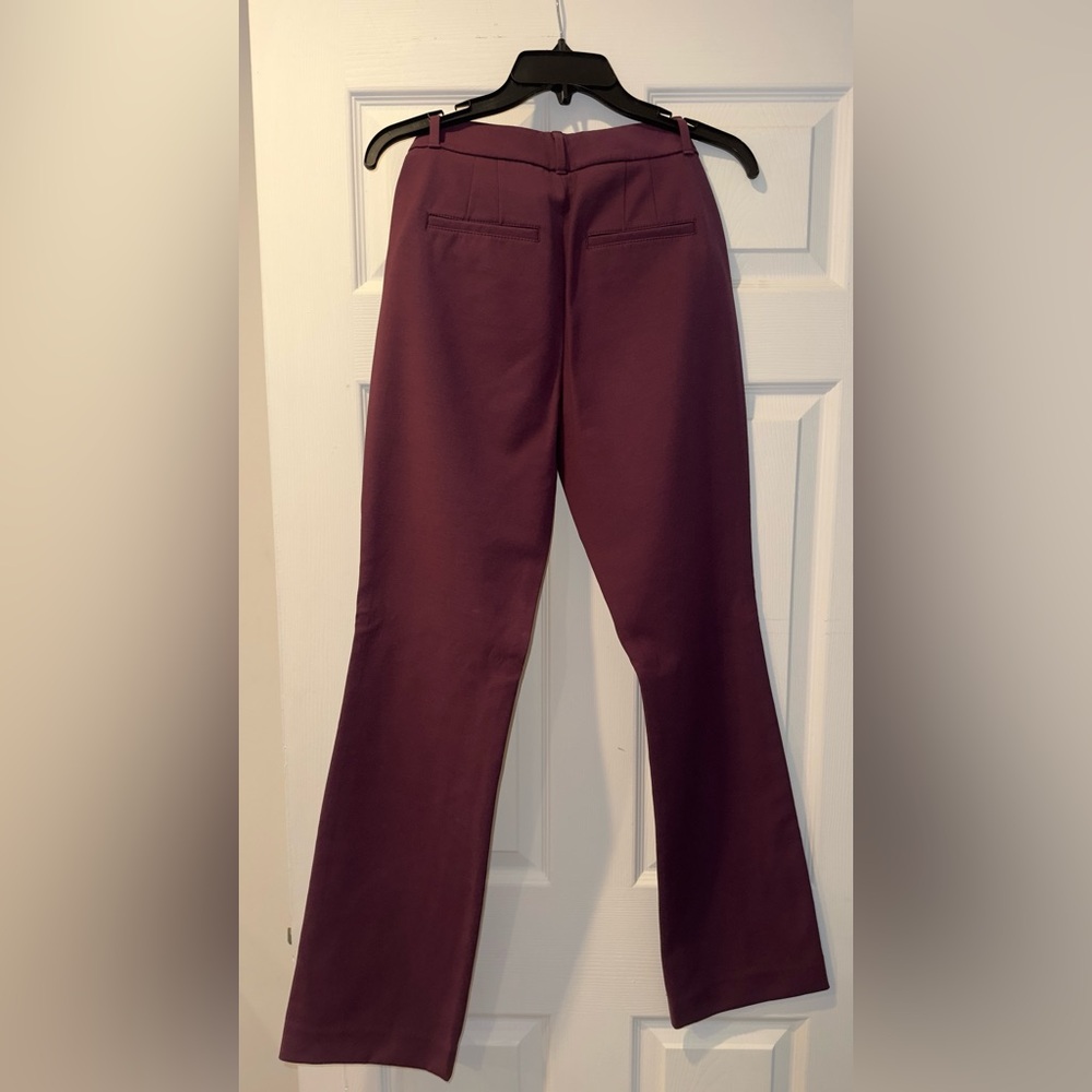 White House Black Market Burgundy Pants